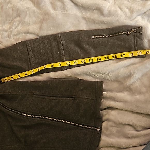 Under Armour Women's XS Studio Terry Moto Jacket  1257113 French Terry Fleece - Picture 5 of 8